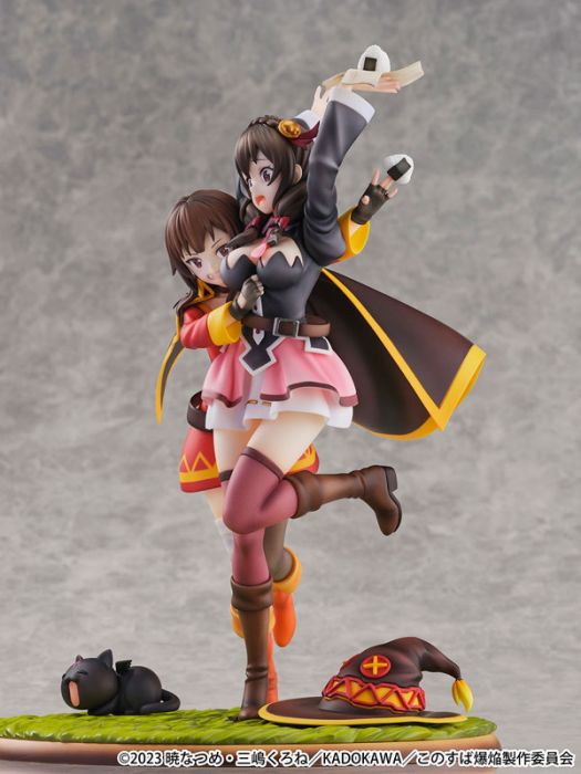 Kadokawa 1/7 PVC Figure Megumin & Yunyun (Konosuba: Bakuen Wo)