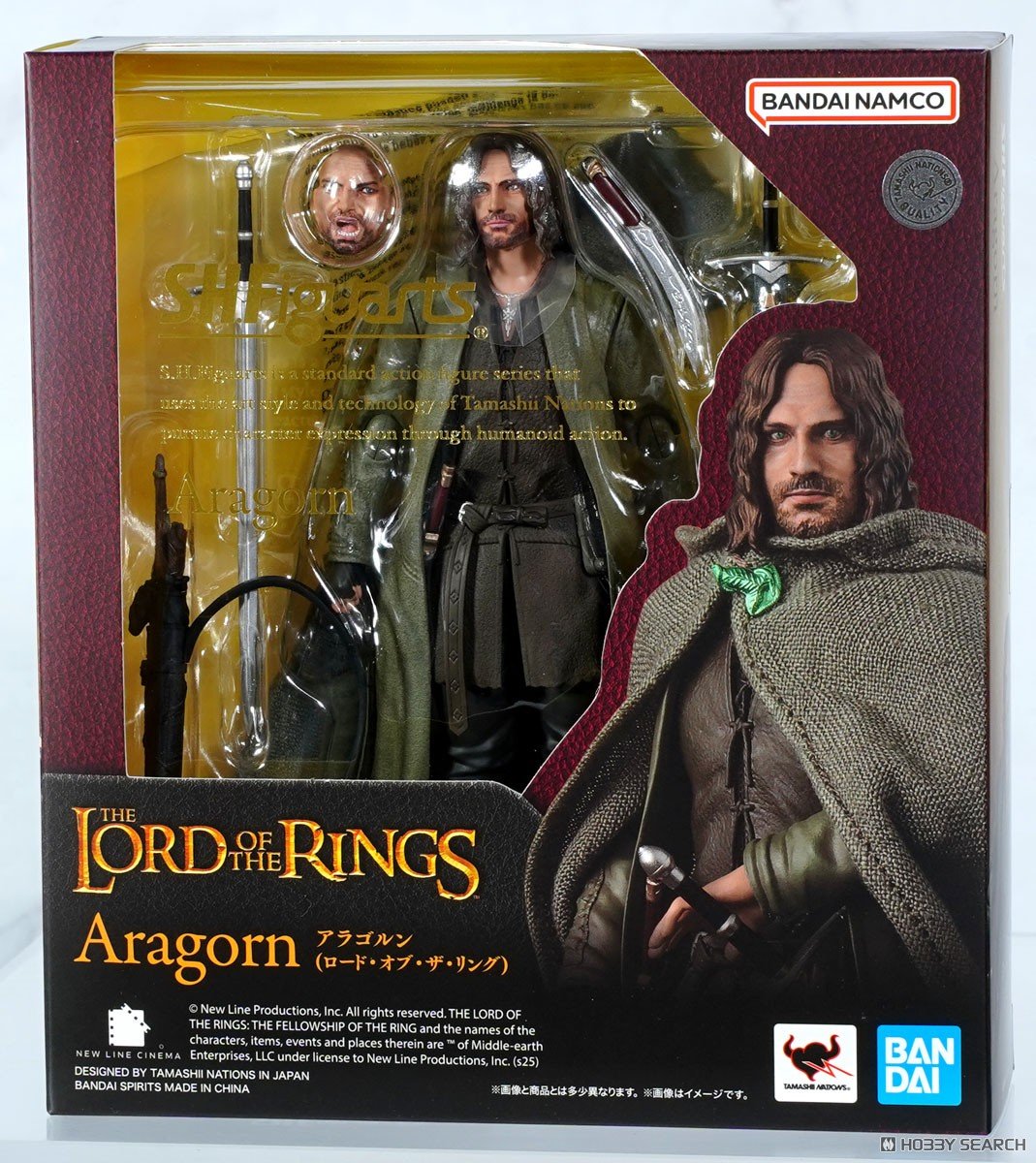 Bandai S.H.Figuarts Action Figure - Aragorn (The Lord of the Rings: The Fellowship of the Ring)