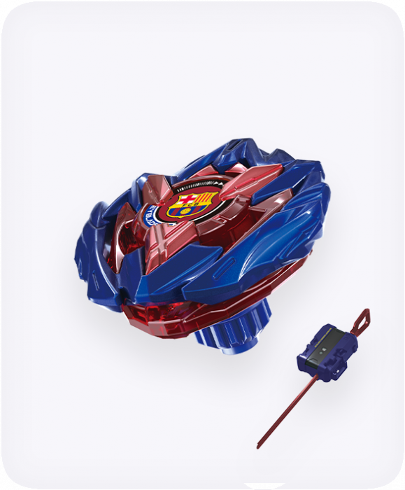 Takara Tomy Beyblade X UX-00 Starter Dranbuster FC Barcelona ver