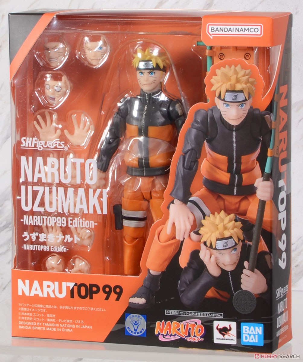 Bandai S.H.Figuarts Naruto Uzumaki -NARUTOP99 Edition-