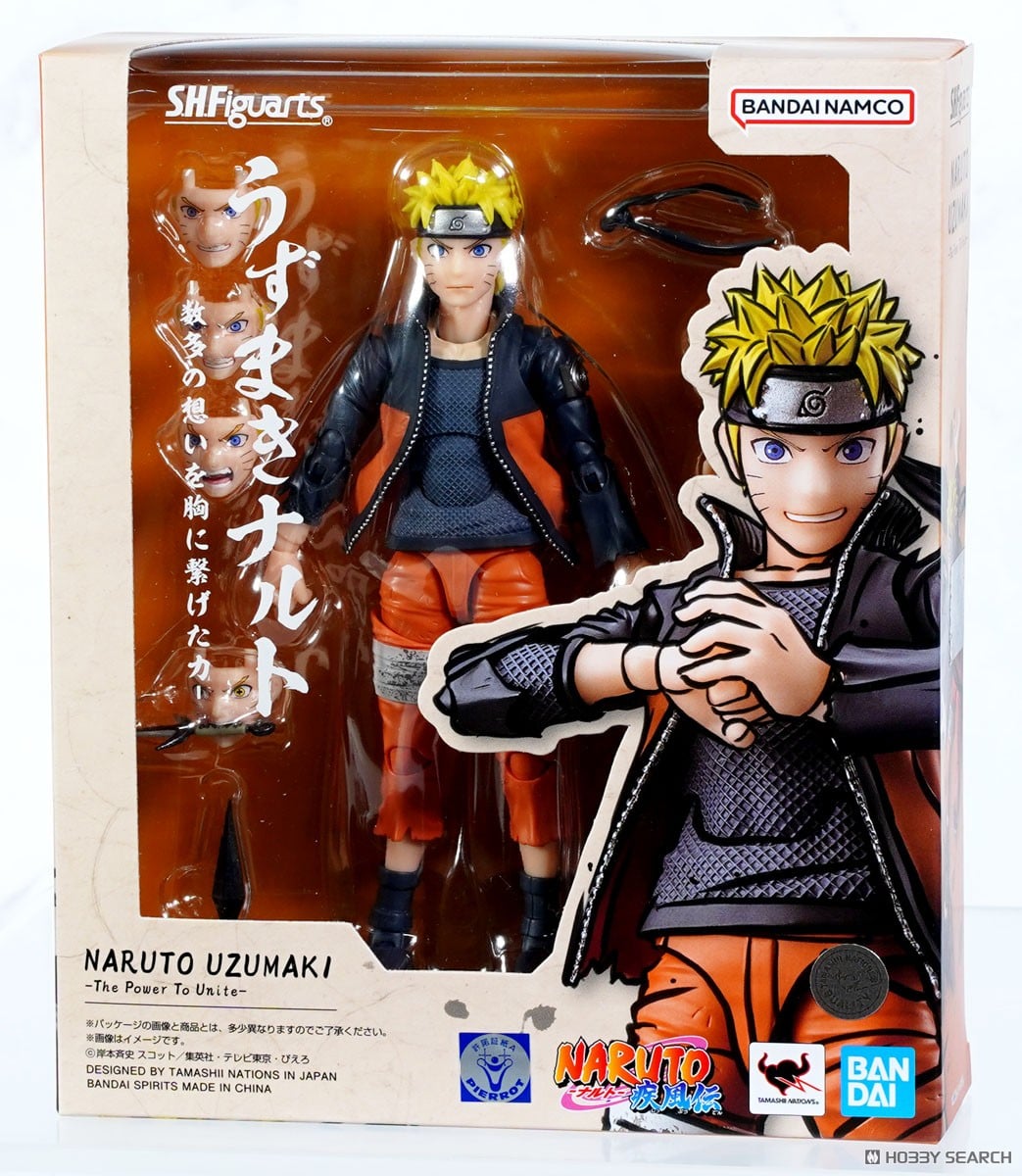 Bandai S.H.Figuarts Uzumaki Naruto -The Power To Unite- (Naruto)