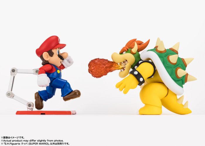 Bandai S.H.Figuarts SHF Action Figure - Bowser (Super Mario) | eBay