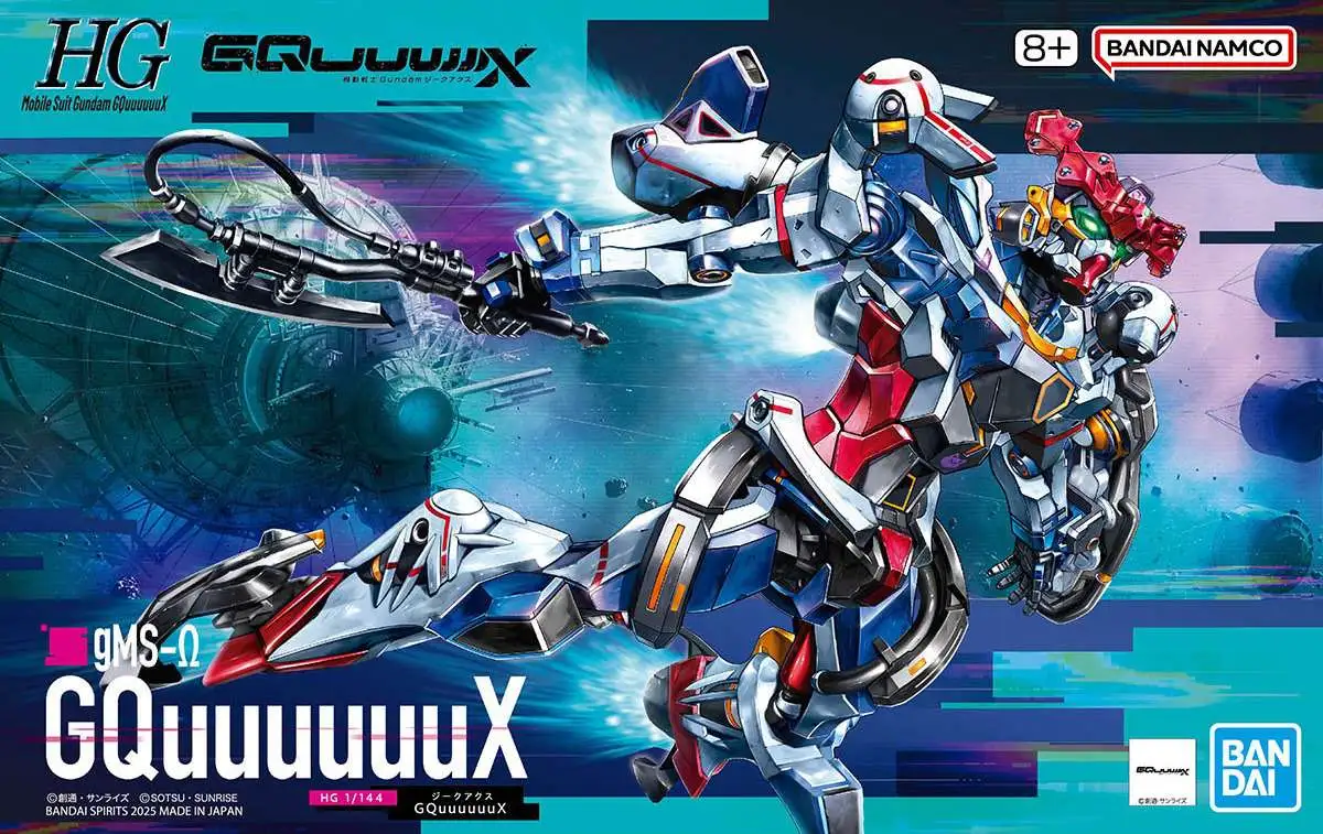 Bandai HG Model Kits 1/144 GQuuuuuuX