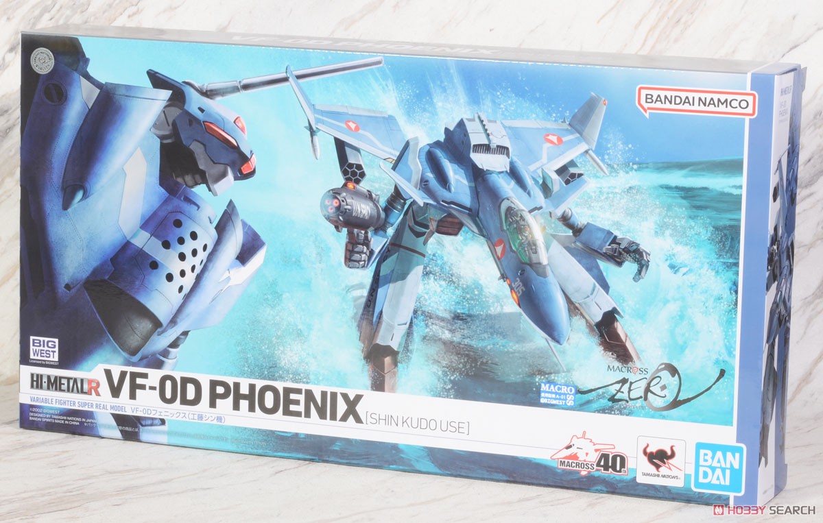 Bandai HI-METAL R VF-0D Phoenix (Shin Kudo's Unit) "Macross Zero"