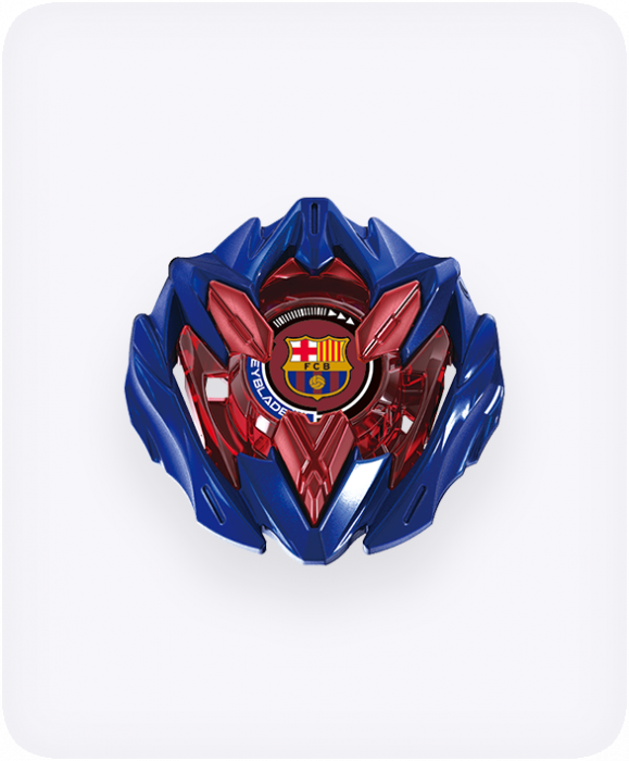 Takara Tomy Beyblade X UX-00 Starter Dranbuster FC Barcelona ver