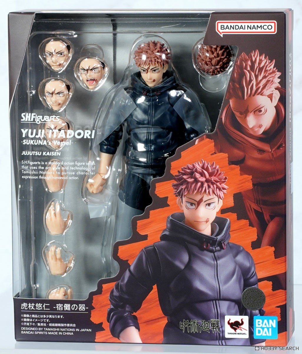 Bandai S.H.Figuarts SHF Yuji Itadori -SUKUNA's Vessel- (Jujutsu Kaisen)