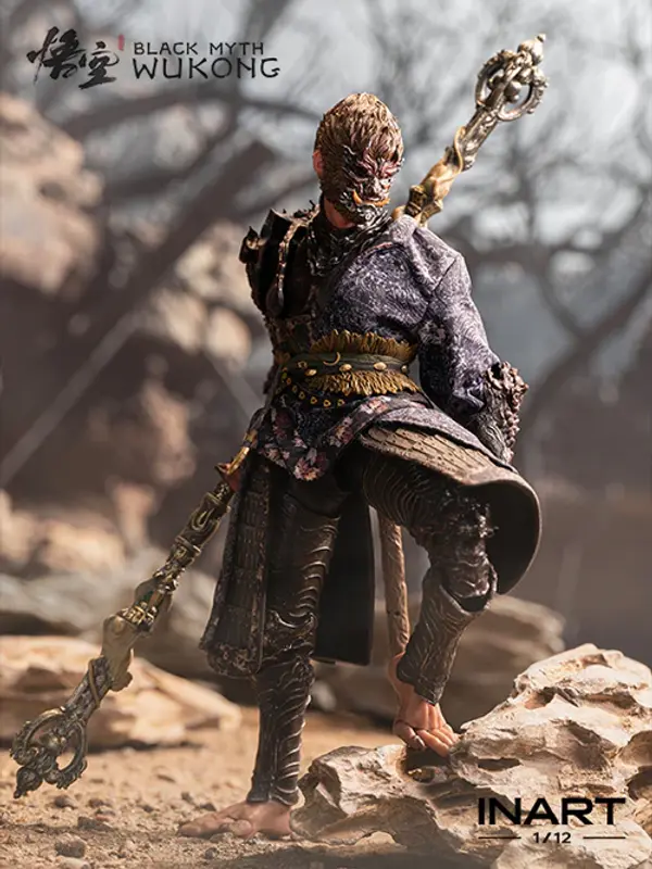 Inart 1/12 SCALE Black Myth: Wukong The Destined One Bronze Set