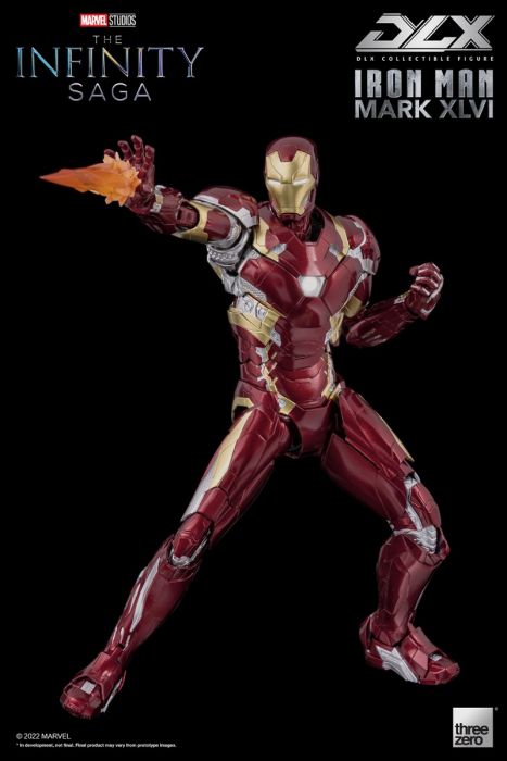Threezero DLX 可動Figure - 鐵甲奇俠Iron Man Mark 46 | Yasuee HK