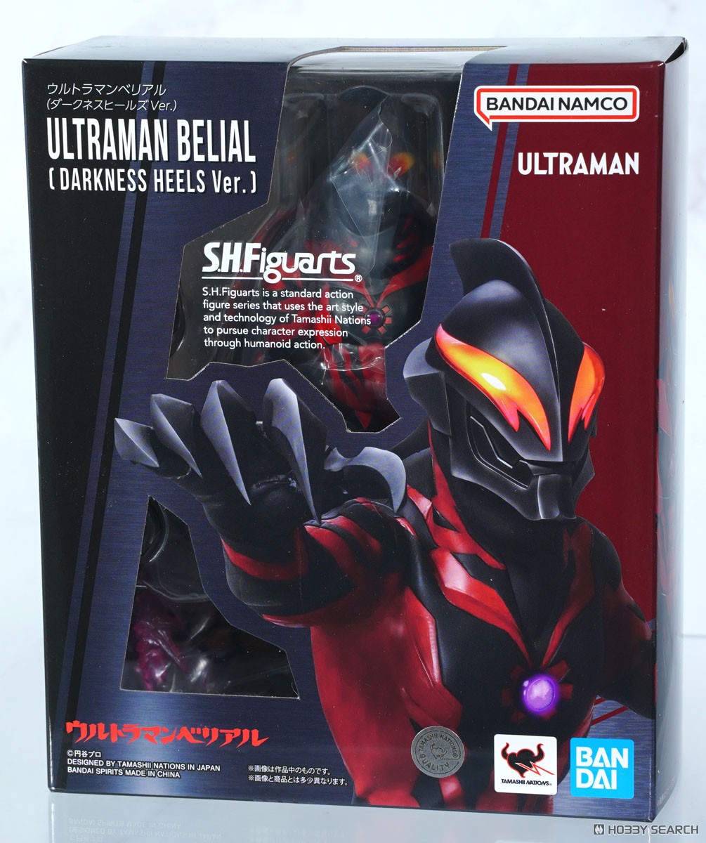 Bandai S.H.Figuarts SHF Action Figure Ultraman Belial (Darkness Heels Ver.) (Daikaiju Battle: The Legend of Ultra Galaxy THE MOVIE)