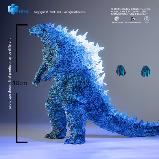 Hiya Toys Godzilla x Kong The New Empire 7 Inch Energized Godzilla