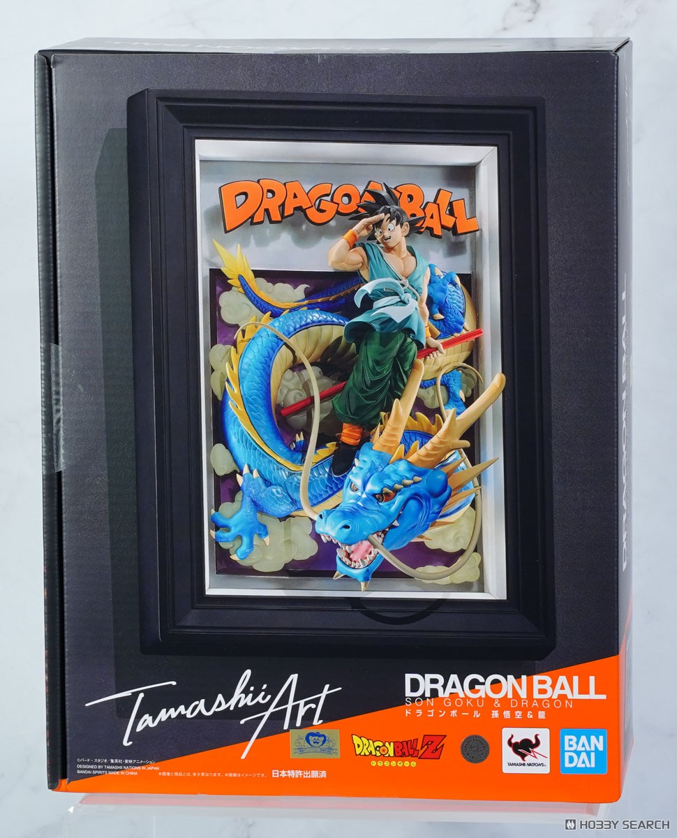 Bandai Tamashii Art PVC Figure Son Goku&Dragon (Dragon Bal)