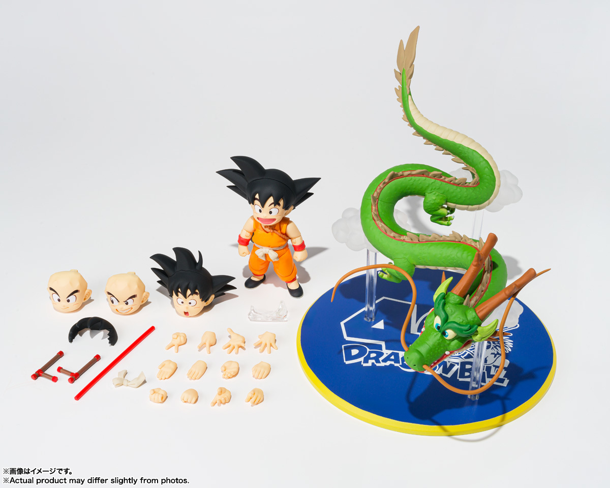 In-Stock Bandai S.H.Figuarts Son Goku & Dragon - 40th Anniversary