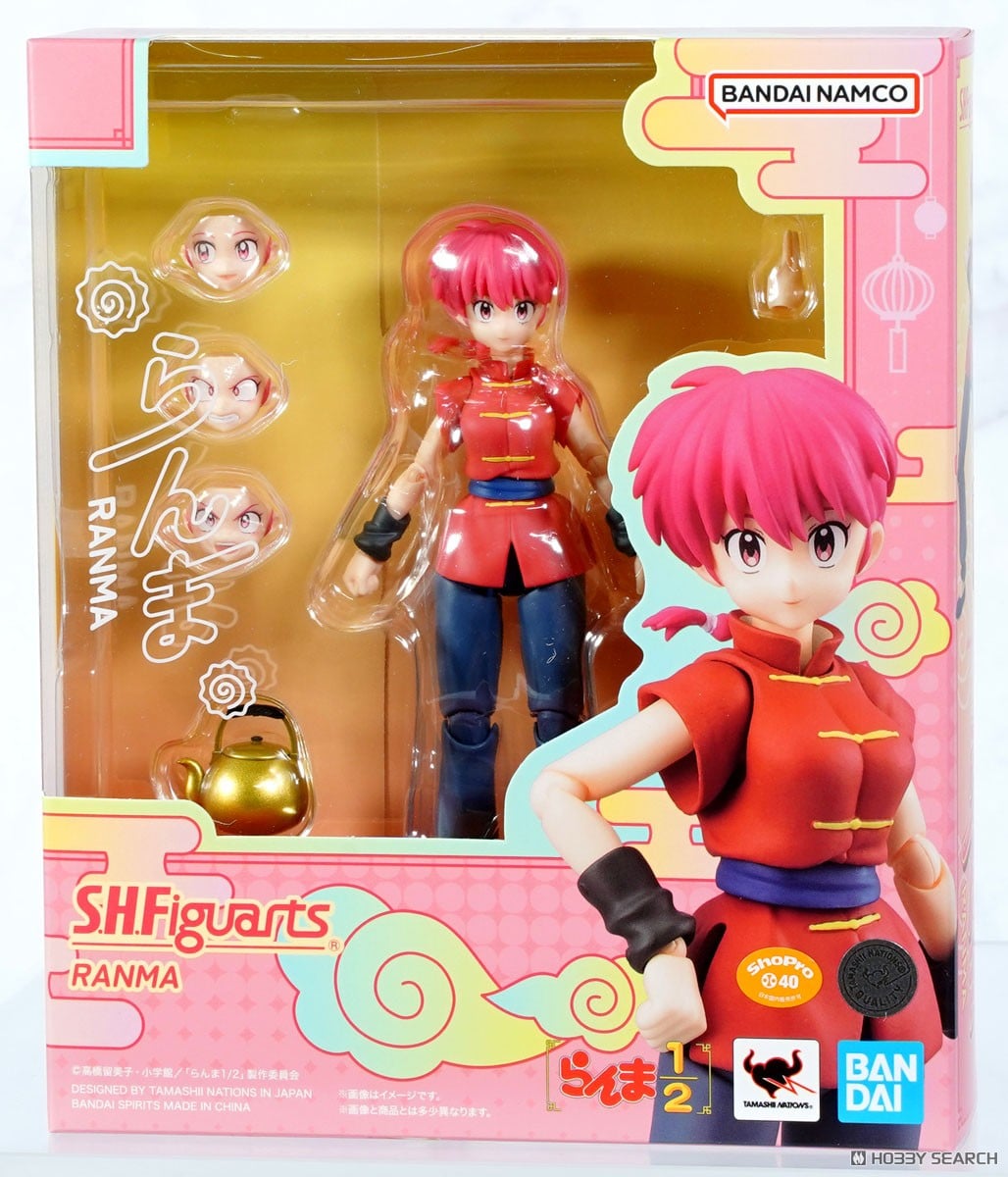Bandai S.H.Figuarts Action Figure Ranma (Ranma 1/2)