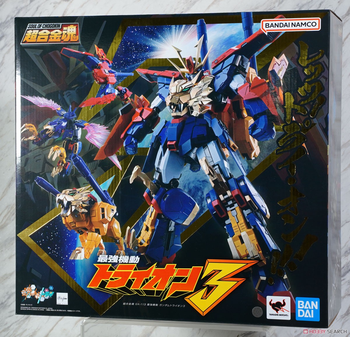 Bandai Soul of Chogokin GX-113 Saikyou Kidou Gundam Tryon 3 "Gundam Build Fighters TRY"