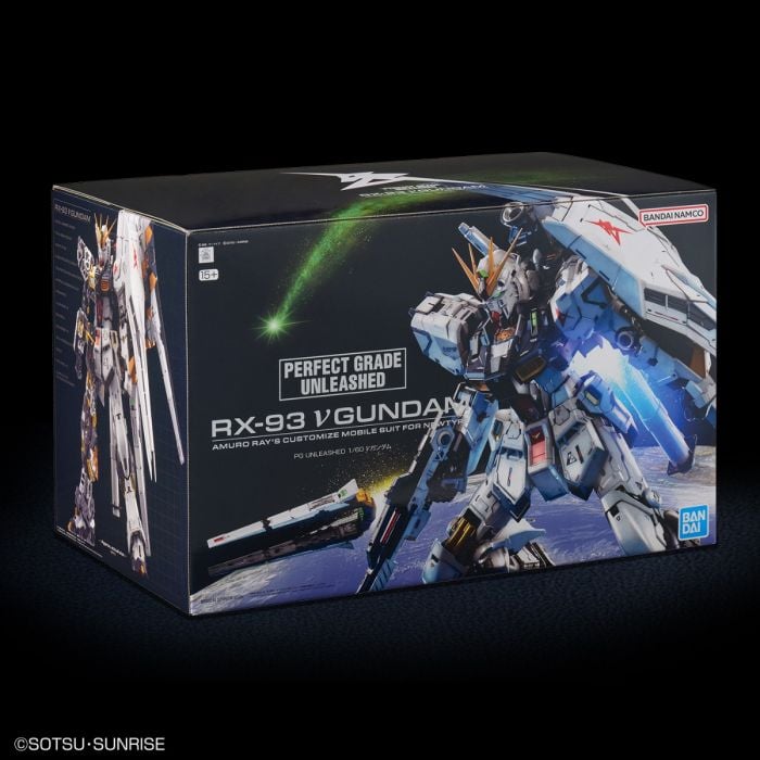 Bandai PG 1/60 Perfect Grade Unleashed Nu Gundam v Plastic Model Kit