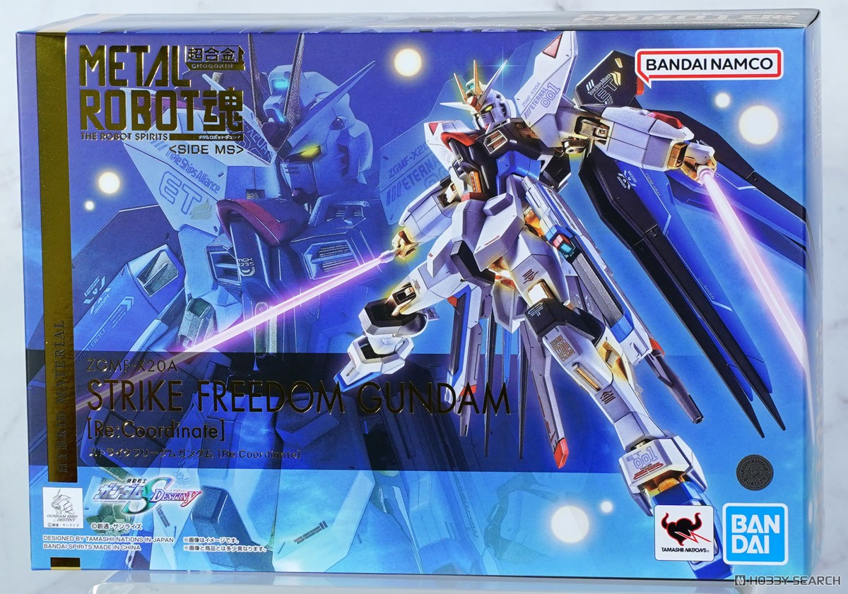 Bandai Metal Robot Spirits <SIDE MS> Strike Freedom Gundam [Re:Coordinate] "Mobile Suit Gundam SEED Destiny"
