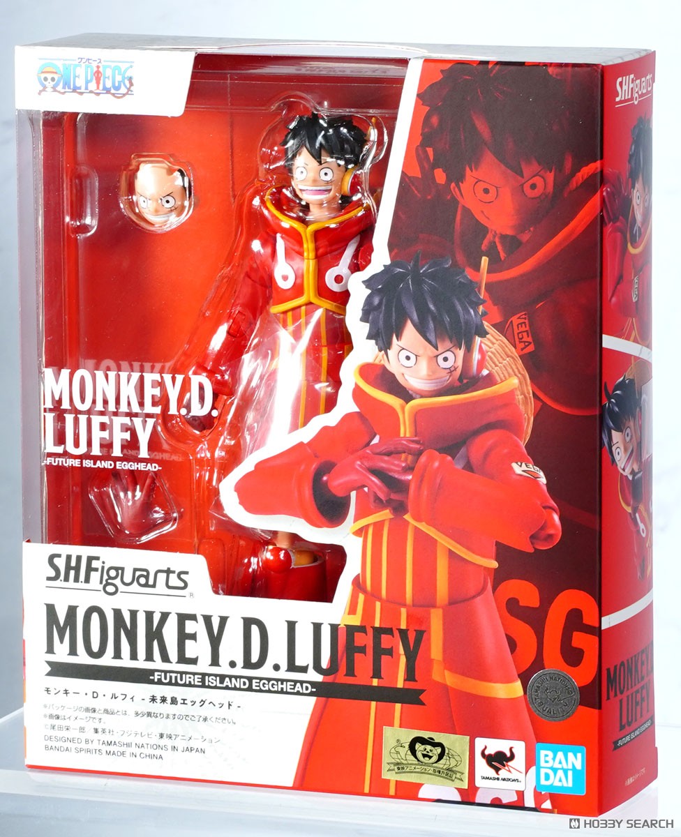 Bandai S.H.Figuarts  Action Figure - Monkey D. Luffy Future Island Egghead ver. (One Piece)