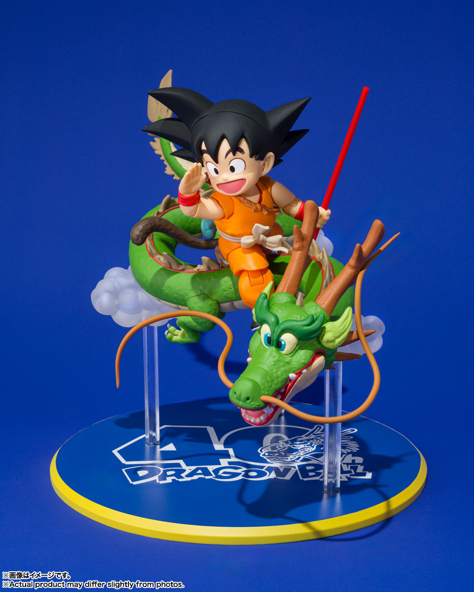 In-Stock Bandai S.H.Figuarts Son Goku & Dragon - 40th Anniversary