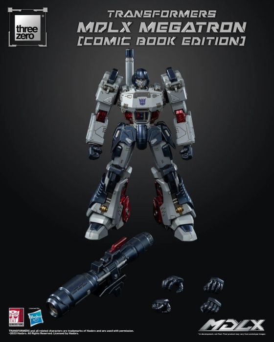 Threezero MDLX Action Figure - Megatron - Comic Book Edition- (Transformers)