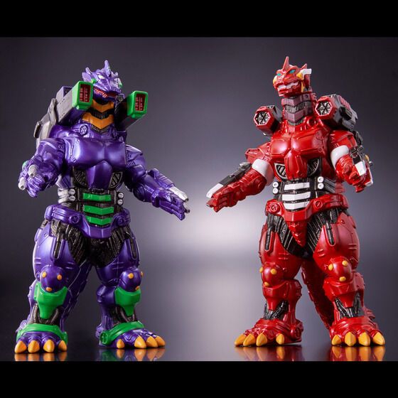 Bandai Movie Monster PVC Figure Mecha Godzilla (Heavily Armed) (EVA Type-02 Image Color Ver.)