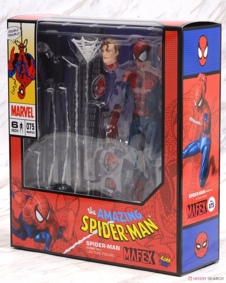 Medicom Toy Mafex No.075 Spider-Man (Comic Ver.)