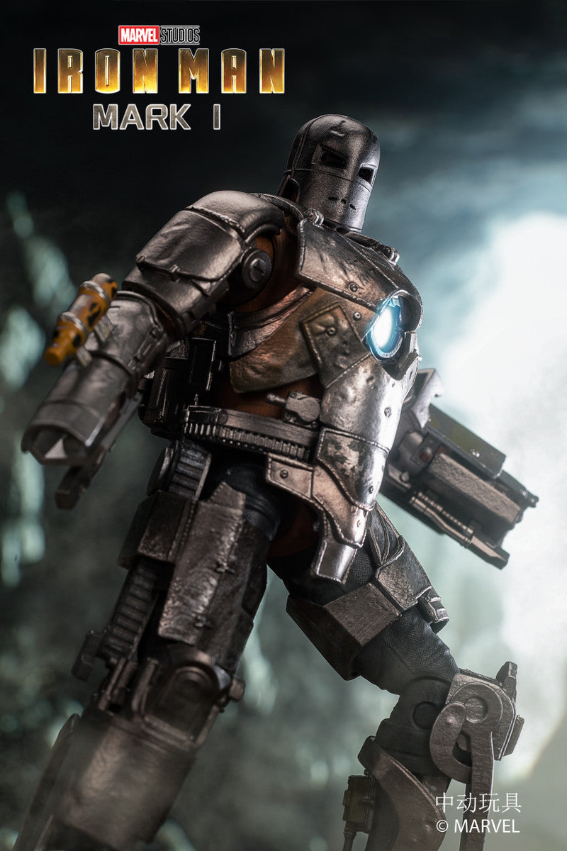 ZD Toys 1/10 Marvel Ironman Mark I MK1 (Official Licensed Product)