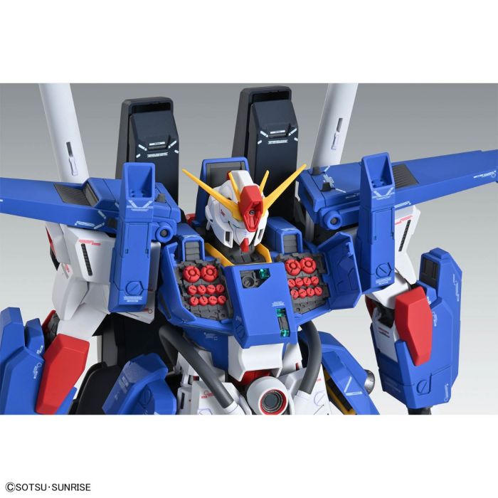 Bandai MG Model Kits - 1/100 Full Armor Enhanced ZZ Gundam (FAZZ