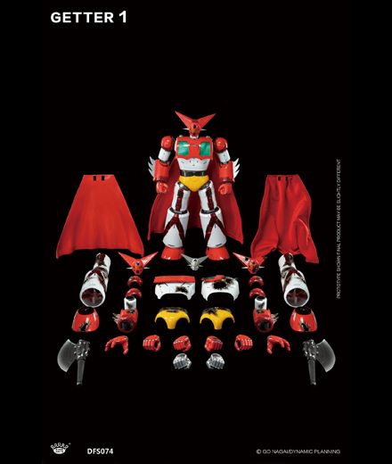 King Arts Goukin Action Figure - Getter Robo