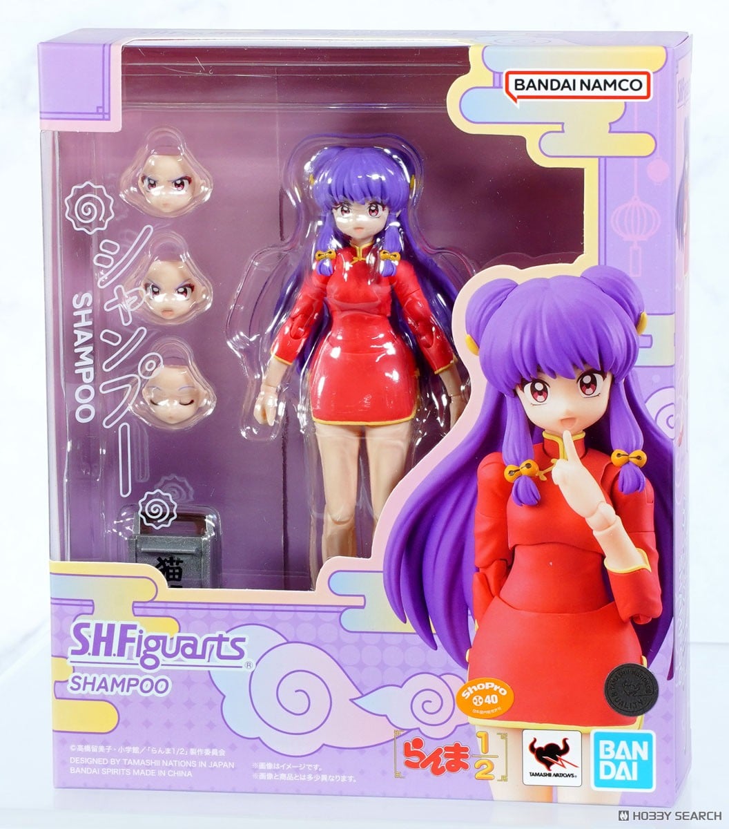 Bandai S.H.Figuarts Action Figure Shampoo (Ranma 1/2)