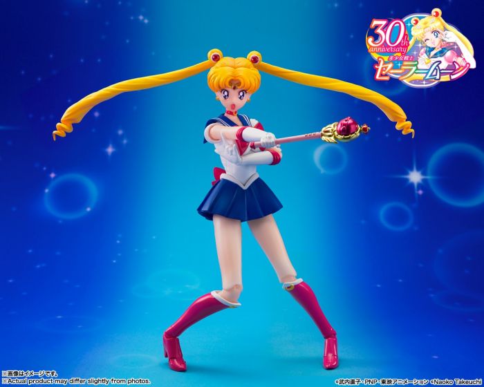 Bandai S.H.Figuarts Action Figure - Sailor Moon -Crystal Star Compact Edition- (Sailor Moon R)