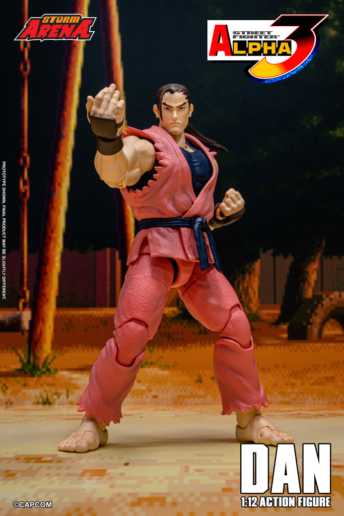 Storm Arena Collectibles 1/12 Dan Action Figure (Street Fighter