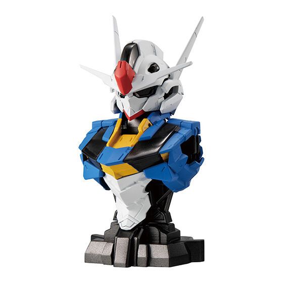 Bandai Gashapon - Mobile Suit Gundam Ms Mechanical Bust 03 Gundam Aerial (Mobile Suit Gundam: The Witch from Mercury) (Set of 3)