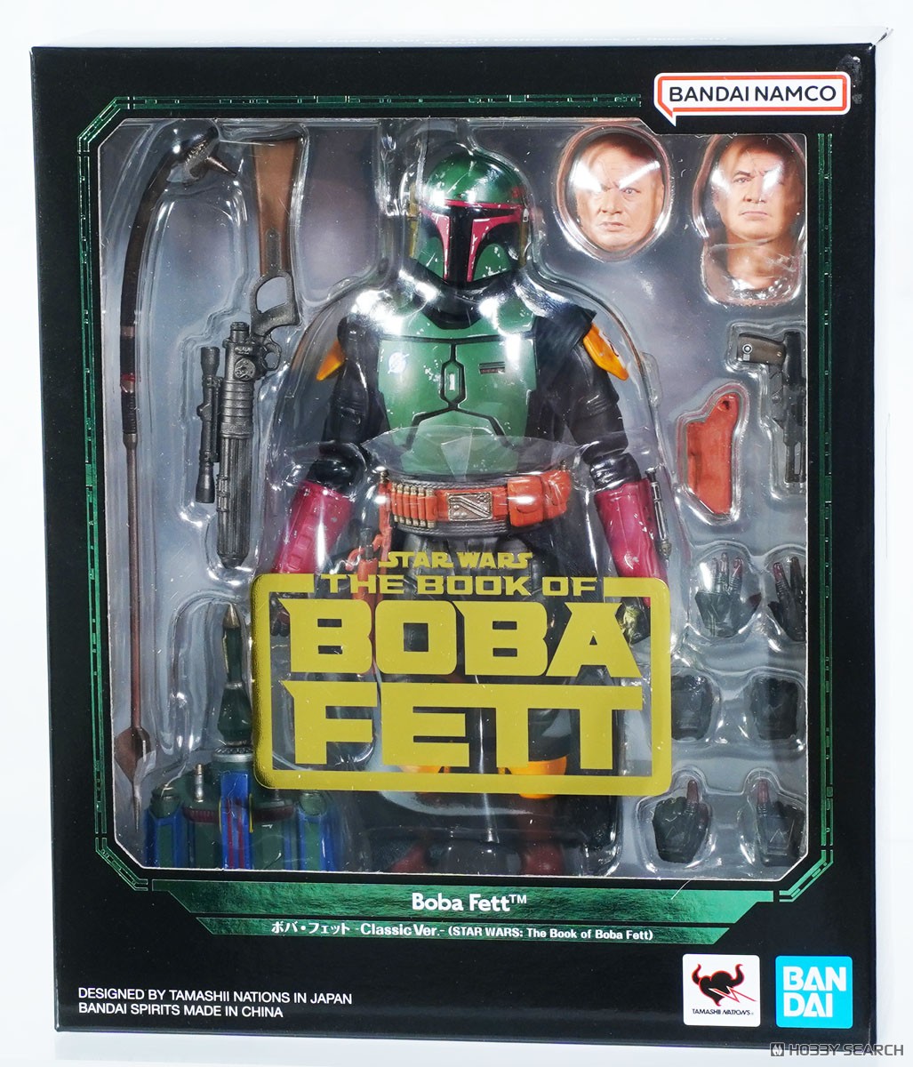 In-Stock Bandai S.H.Figuarts Boba Fett -Classic Ver.- (The Book of