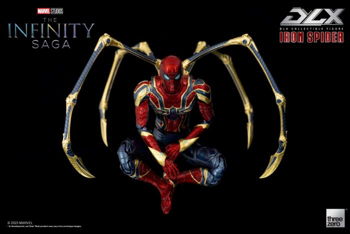 threezero Marvel Iron Spider アクションフィギュア Marvel Studios: The Infinity SagaDLX Iron Spider – threezero