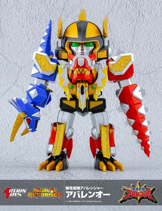 Action Toys Mighty Deformed Action Figure Abarenoh (Bakuryu Sentai Abaranger)