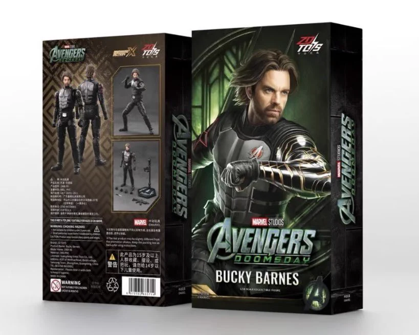 ZD Toys Marvel AVENGERS: DOOMSDAY - Winter Soldier Bucky Barnes