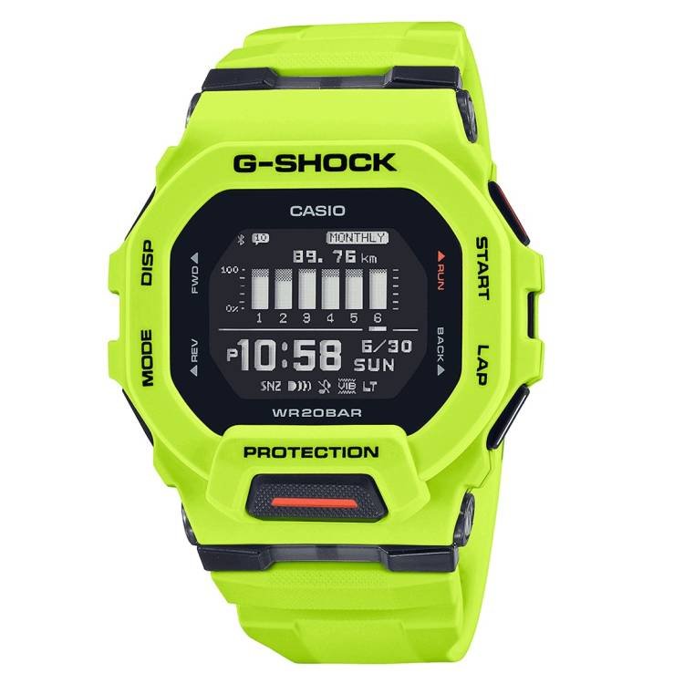 Casio G-Shock GBD-200-9 Digital Bluetooth Mobile Sport Digital Men's Watch New