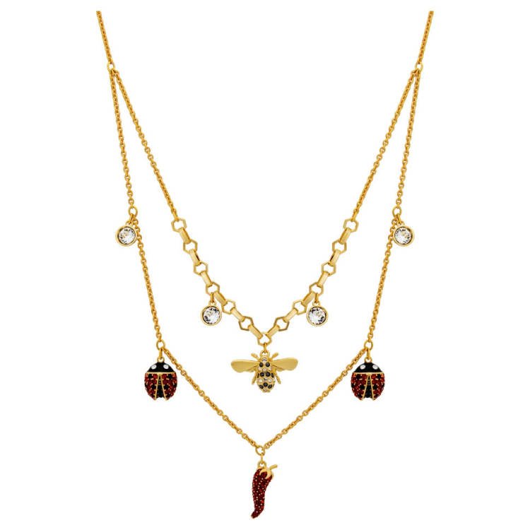 SWAROVSKI Lisabel Necklace - Red & Gold-tone plated #5498807
