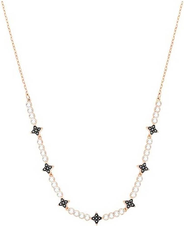 SWAROVSKI Women Gold Plated Chain Necklace #5348901