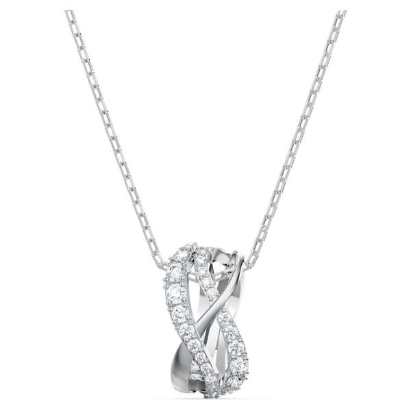 SWAROVSKI Twist pendant - White #5563906