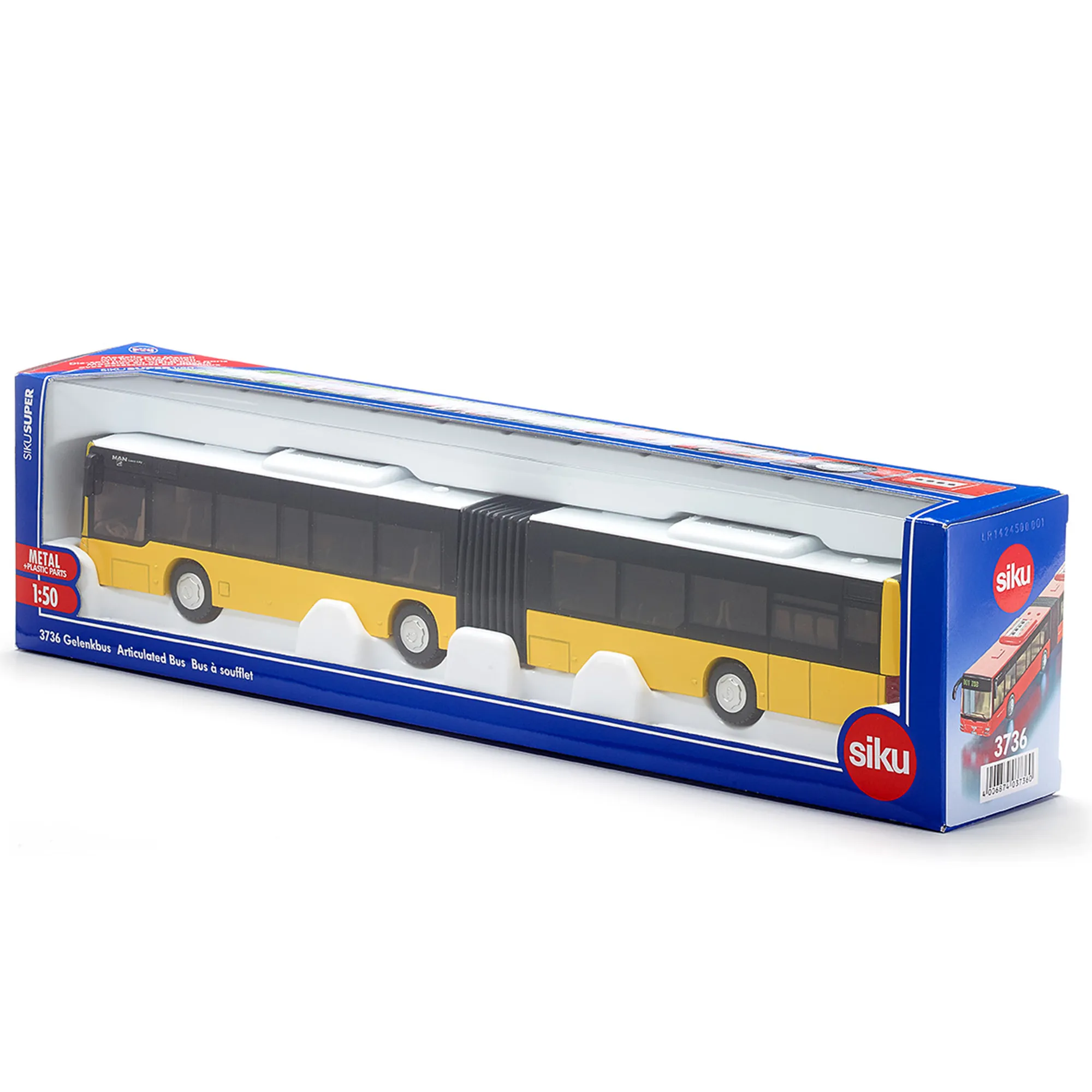SIKU 3736 1:50 HINGED BUS