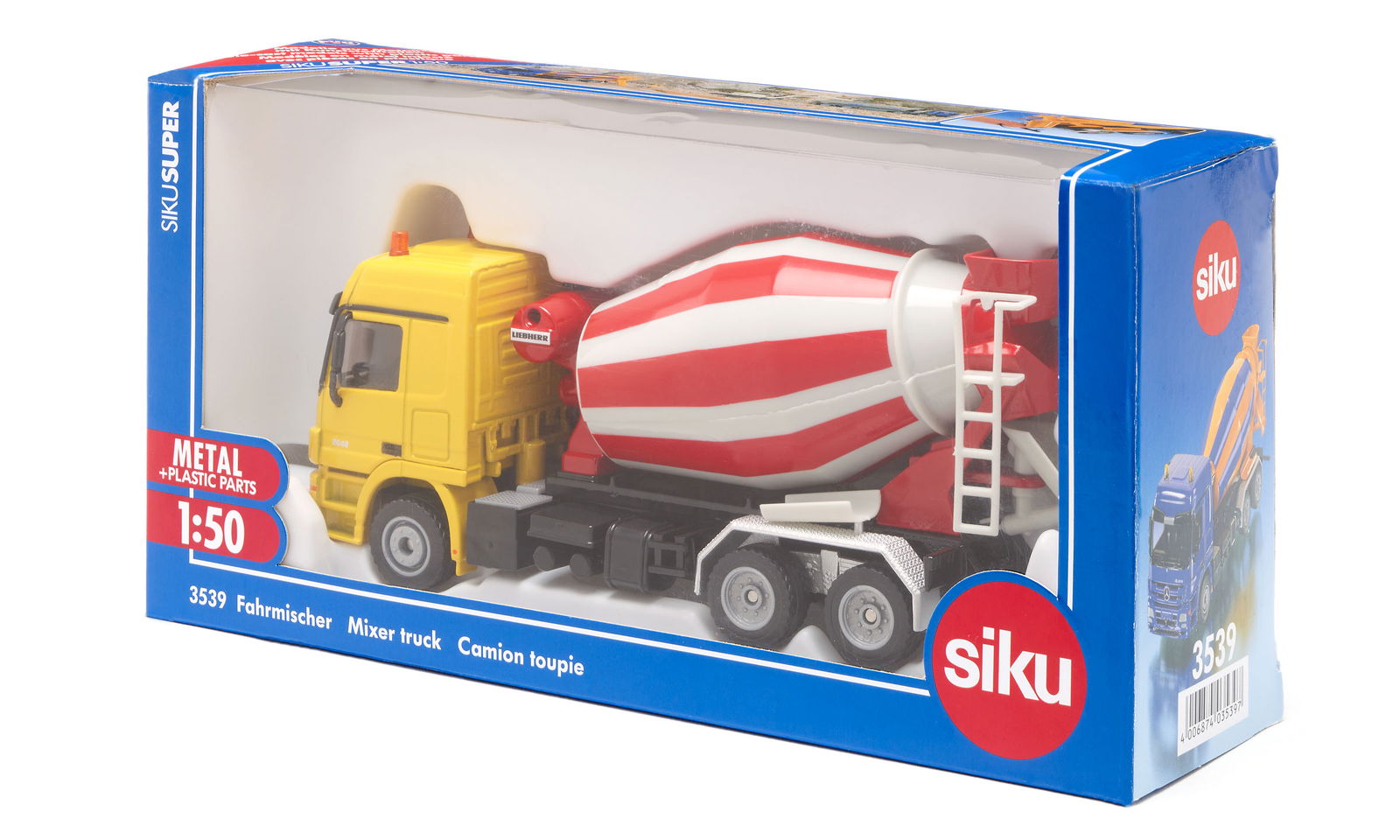 SIKU 3539 1:50 CONCRETE MIXER