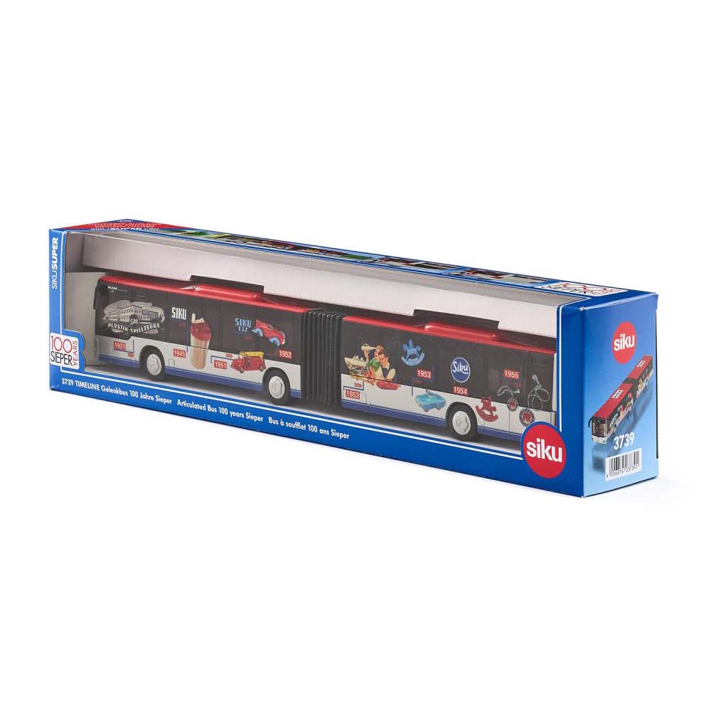 SIKU 3739 Timeline 100 years Sieper - Articulated bus