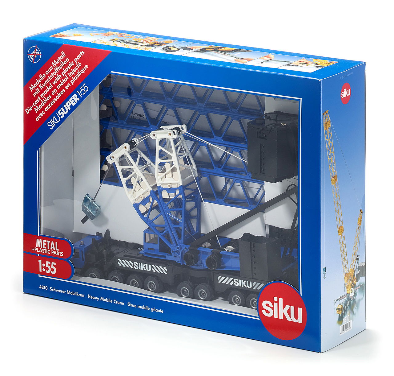 SIKU 4810 1:55 HEAVY MOBLIE CRANE