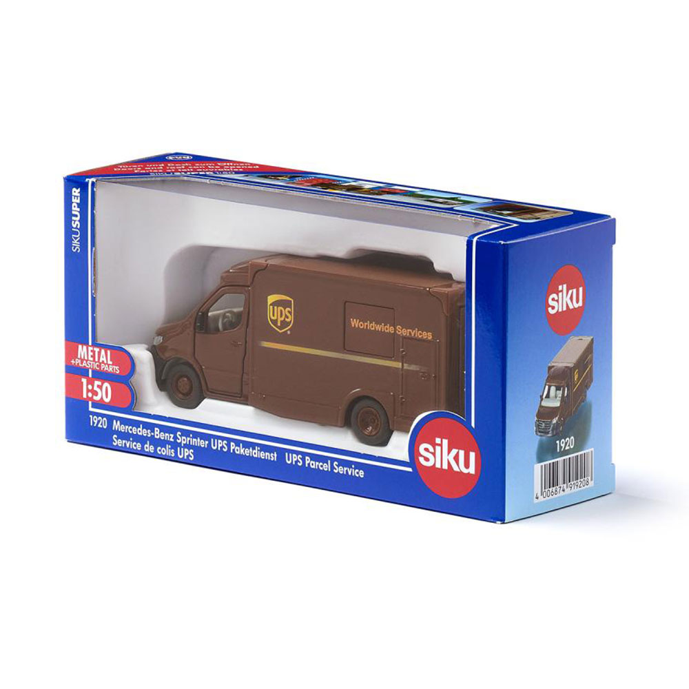 SIKU 1920 Mercedes-Benz Sprinter UPS Parcel service