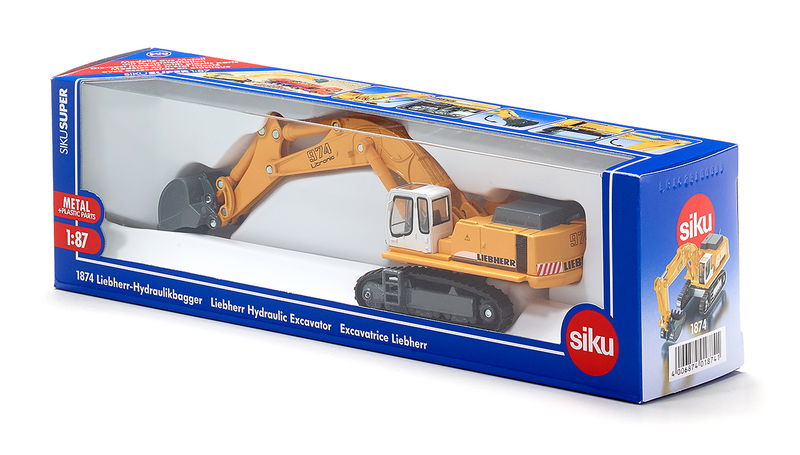 SIKU 1874 1:87 LIEBHERR HYDRAULIC EXCAVATOR