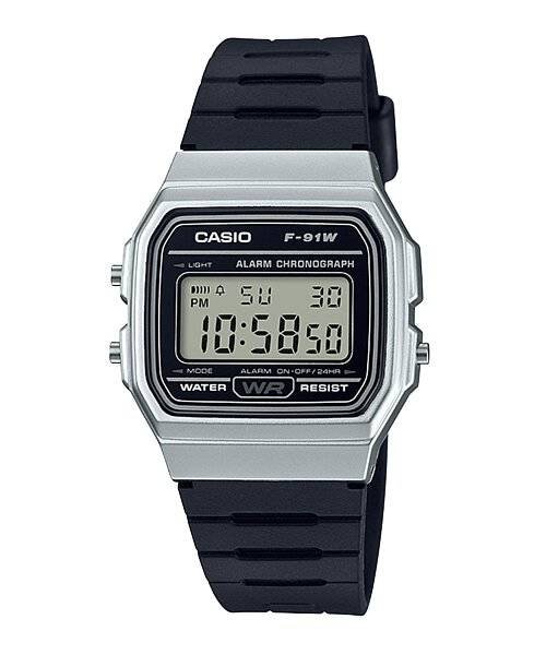 Casio F-91WM-7A New Original Alarm Chronograph Classic Digital Retro Watch F-91