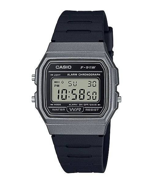 Casio Classic Digital Chronograph Men's Watch F-91WM-1B