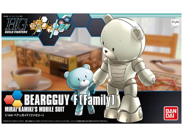 BANDAI HGBF 1/144 Beargguy F Model Kit (Mobile Suit Gundam Build Fighters)