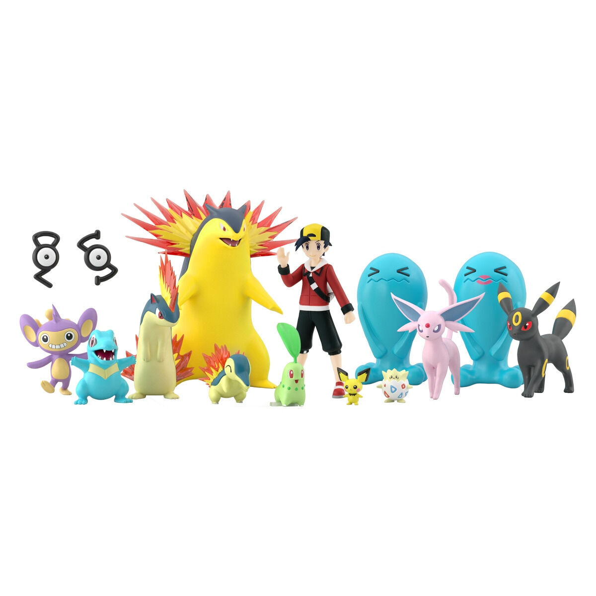 Pokémon Scale World Johto Region Set PVC Figure